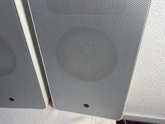 Braun L 550 Lautsprecher Speaker Dieter Rams Vintage Retro Weiß White