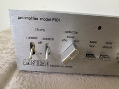 Amstrad P 101 A 101 Laboratory Series Vorverstärker Endstufe Pre Amp
