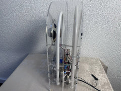 Dapy Neon Tuner Radio Vintage Retro Transparent Made In France