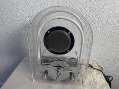 Dapy Neon Tuner Radio Vintage Retro Transparent Made In France