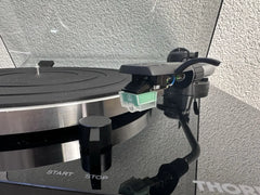 Thorens TD 204 Plattenspieler Record Player Mit Zubehör / OVP Schwarz Black