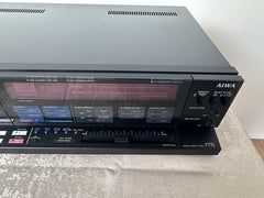 Aiwa AD-F770E Kassettendeck Tape Deck Schwarz Black Made In Japan Vintage Retro