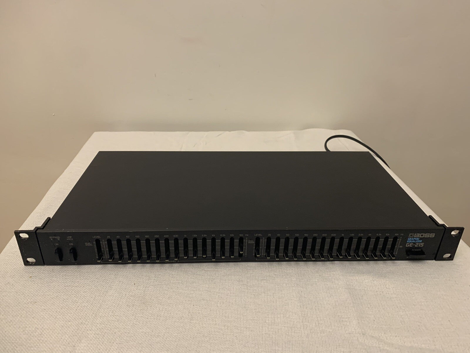 Boss GE-215 Equalizer EQ Vintage Retro