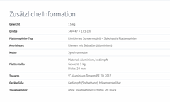 PE 2020 edition Record Player Perpetuum Ebner