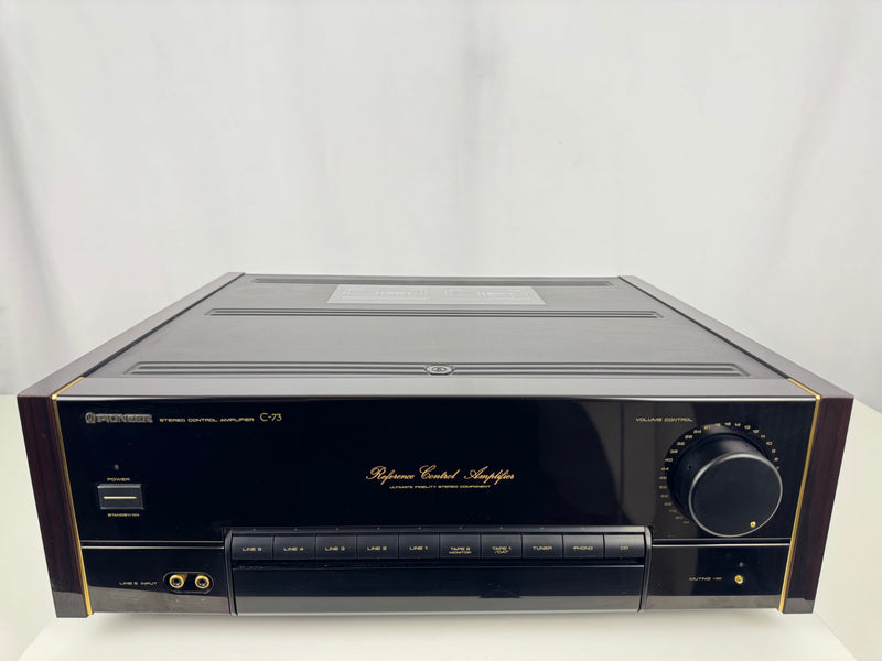 Pioneer Urushi C-73: Vorverstärker aus der High-End-Serie im Geräte-Archiv