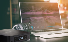 Mission LX-Connect DAC Lux High-End Wireless DAC & Hub Schwarz (HDMI, USB, Bluetooth, Roon-ready)