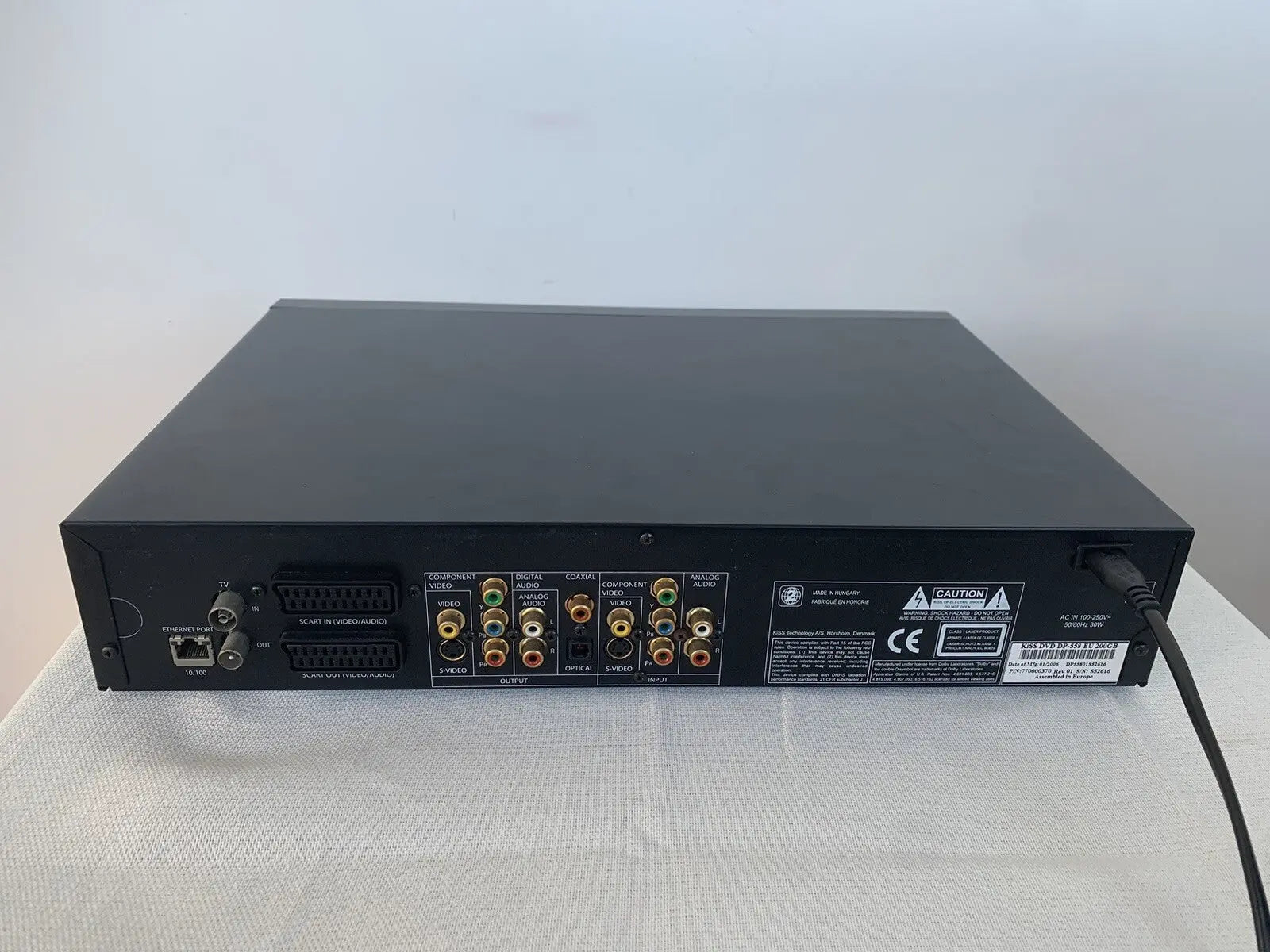 KiSS DP-558 HDD Recorder DVD Spieler DVD Player