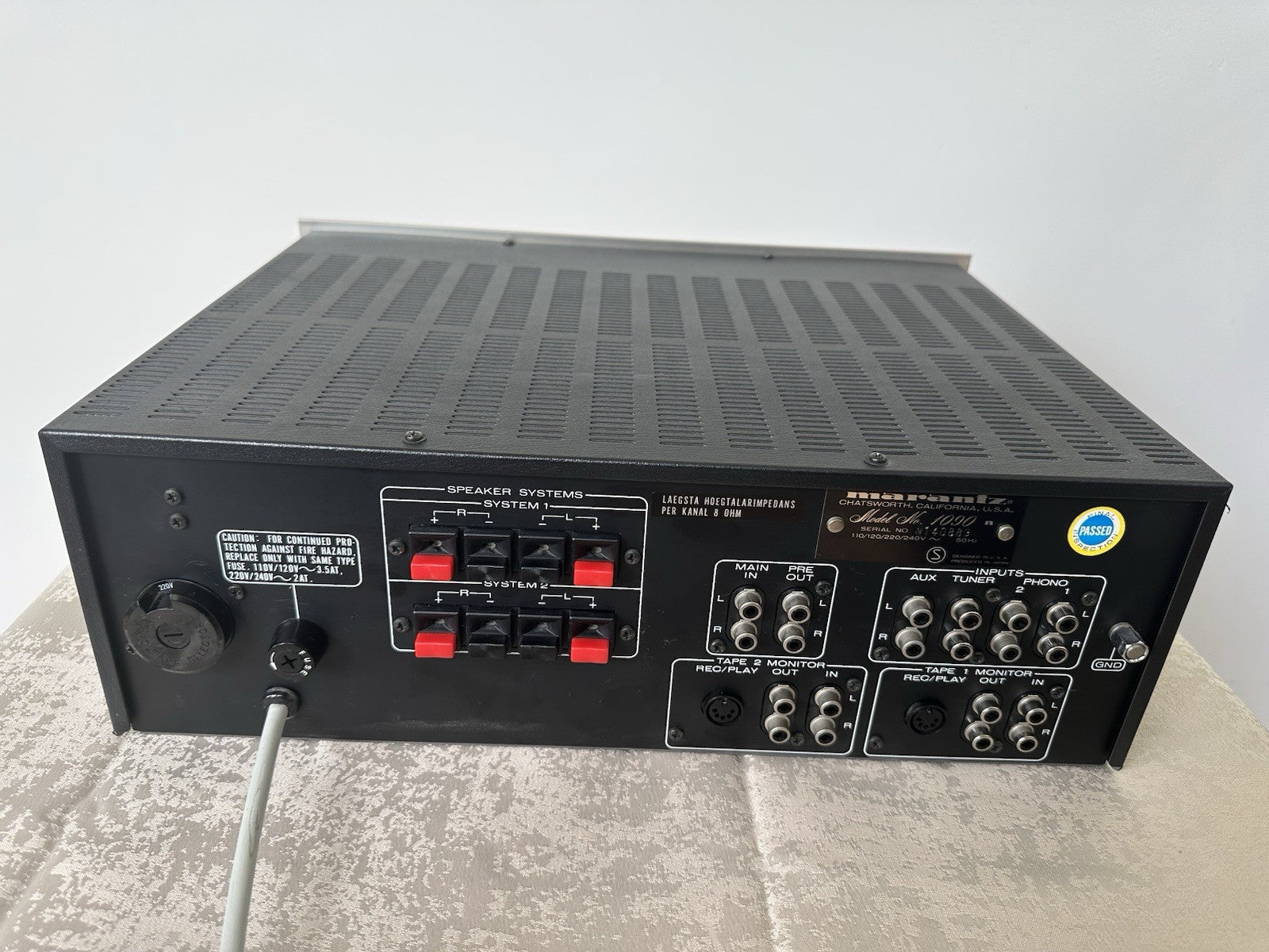 Marantz 1090 Verstärker Amplifier Silber Silver Vintage Retro