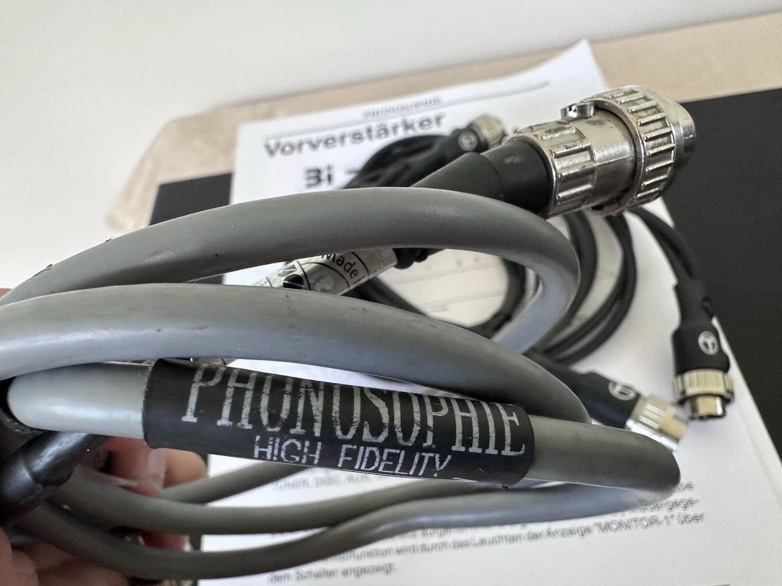 Phonosophie BI-Control 1 High End Vorverstärker Pre Amp Mit OVP FB Etc.