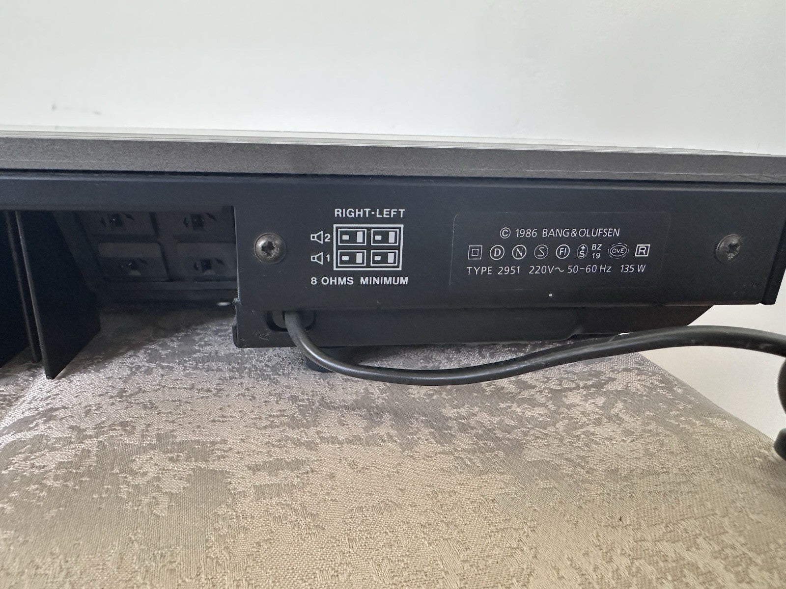 B&O Bang & Olufson Beomaster 3300 Receiver Vintage Retro Made In Denmark