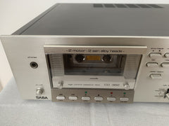 Saba CD 362 Kassettendeck Tape Deck Retro Vintage Silber