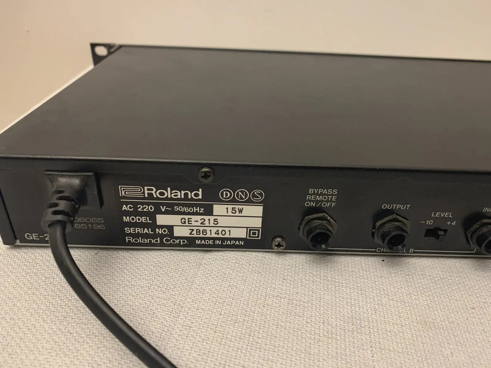 Boss GE-215 Equalizer EQ Vintage Retro