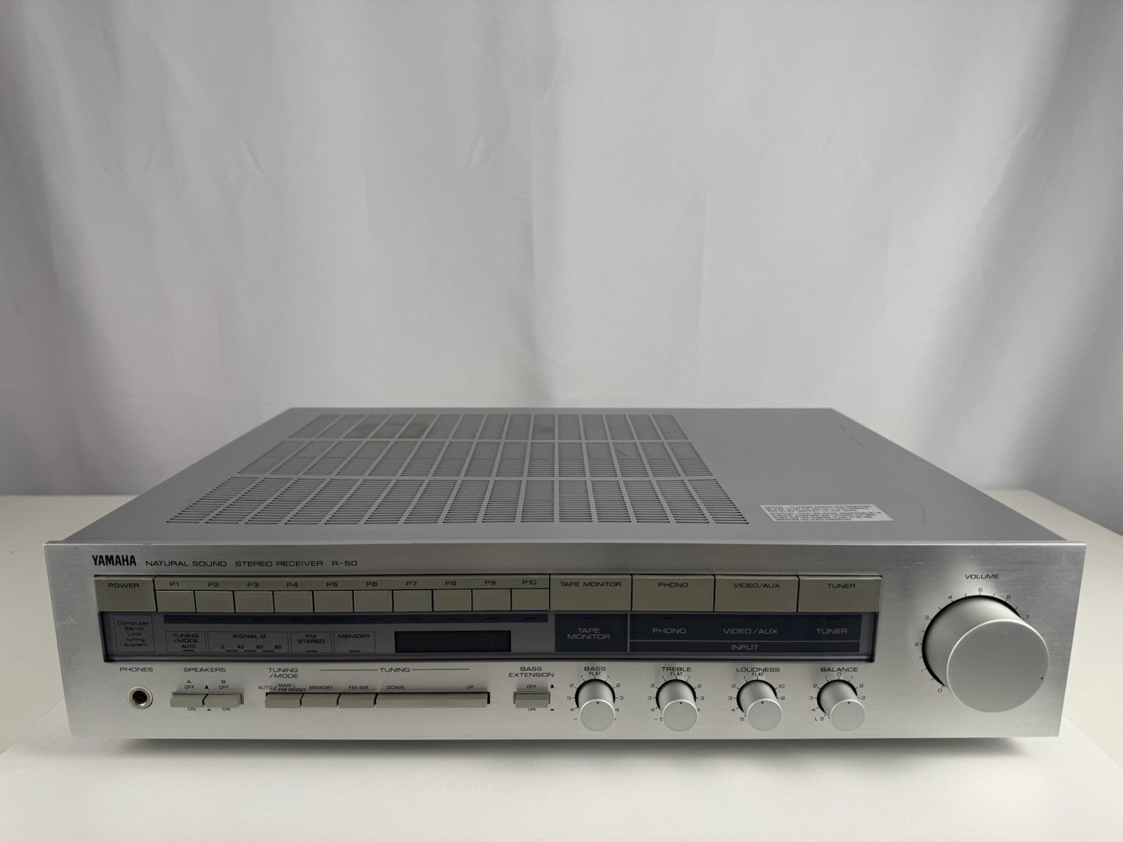 Yamaha R-50 Stereo Receiver Silber Silver Vintage Retro