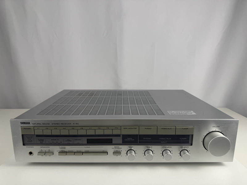 Yamaha R-50 Stereo Receiver Silber Silver Vintage Retro