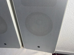 Braun L 550 Lautsprecher Speaker Dieter Rams Vintage Retro Weiß White