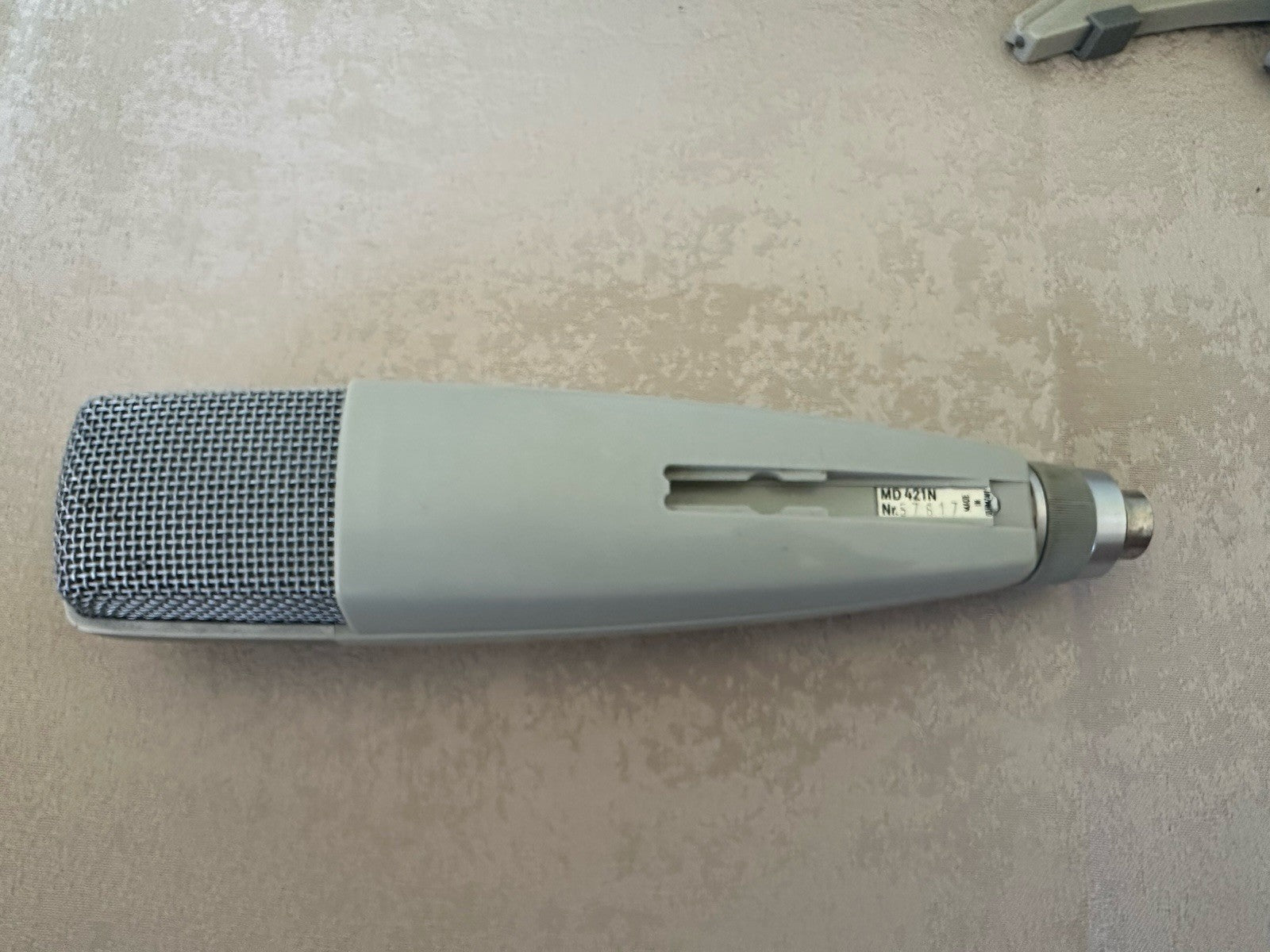 Sennheiser MD 421 N Mikrofon Microphone Mit OVP Retro Vintage