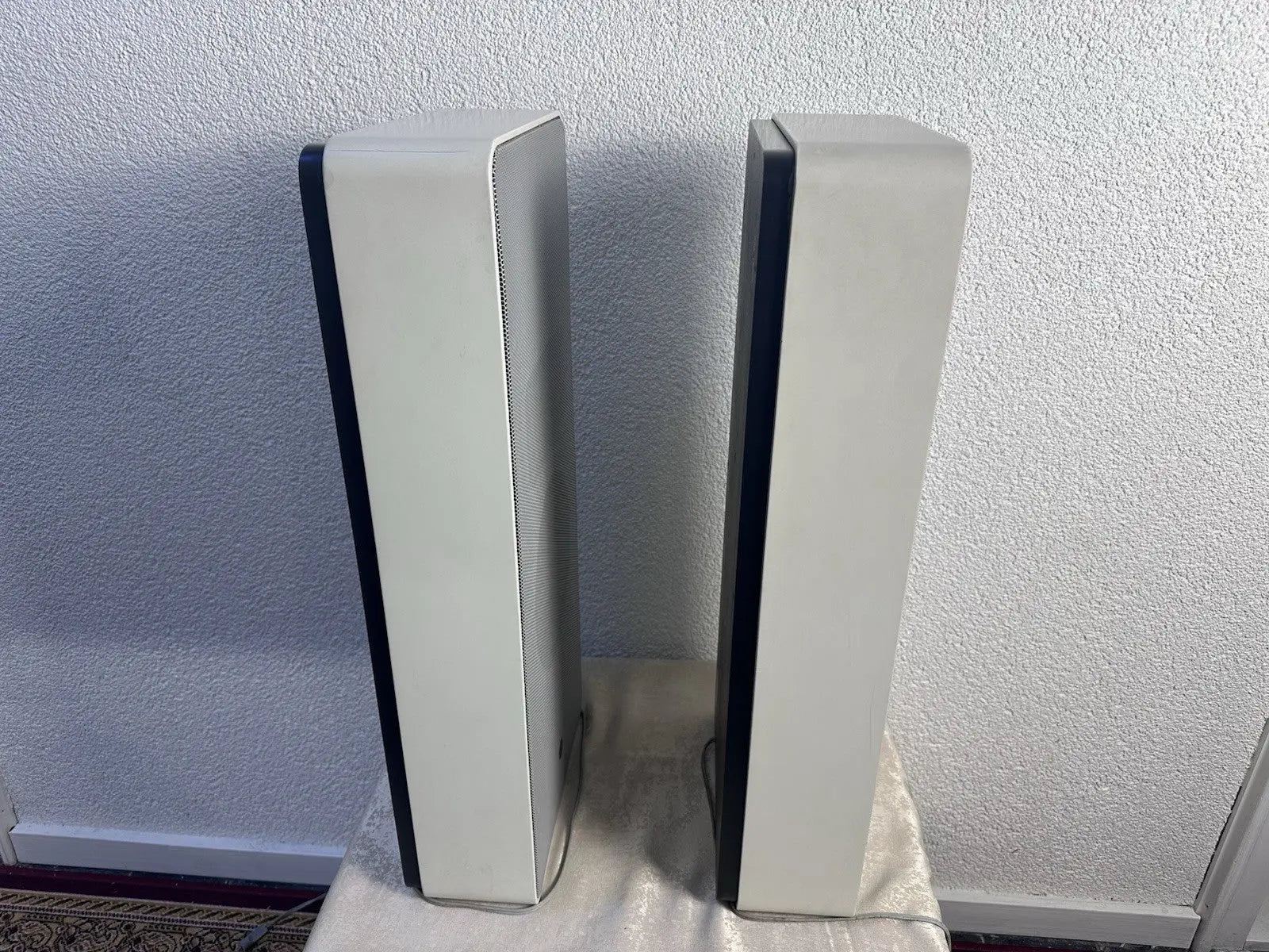 Braun L 550 Lautsprecher Speaker Dieter Rams Vintage Retro Weiß White