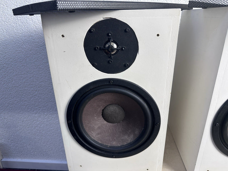 Teufel M 200 Lautsprecher Speaker Weiß White Vintage Retro