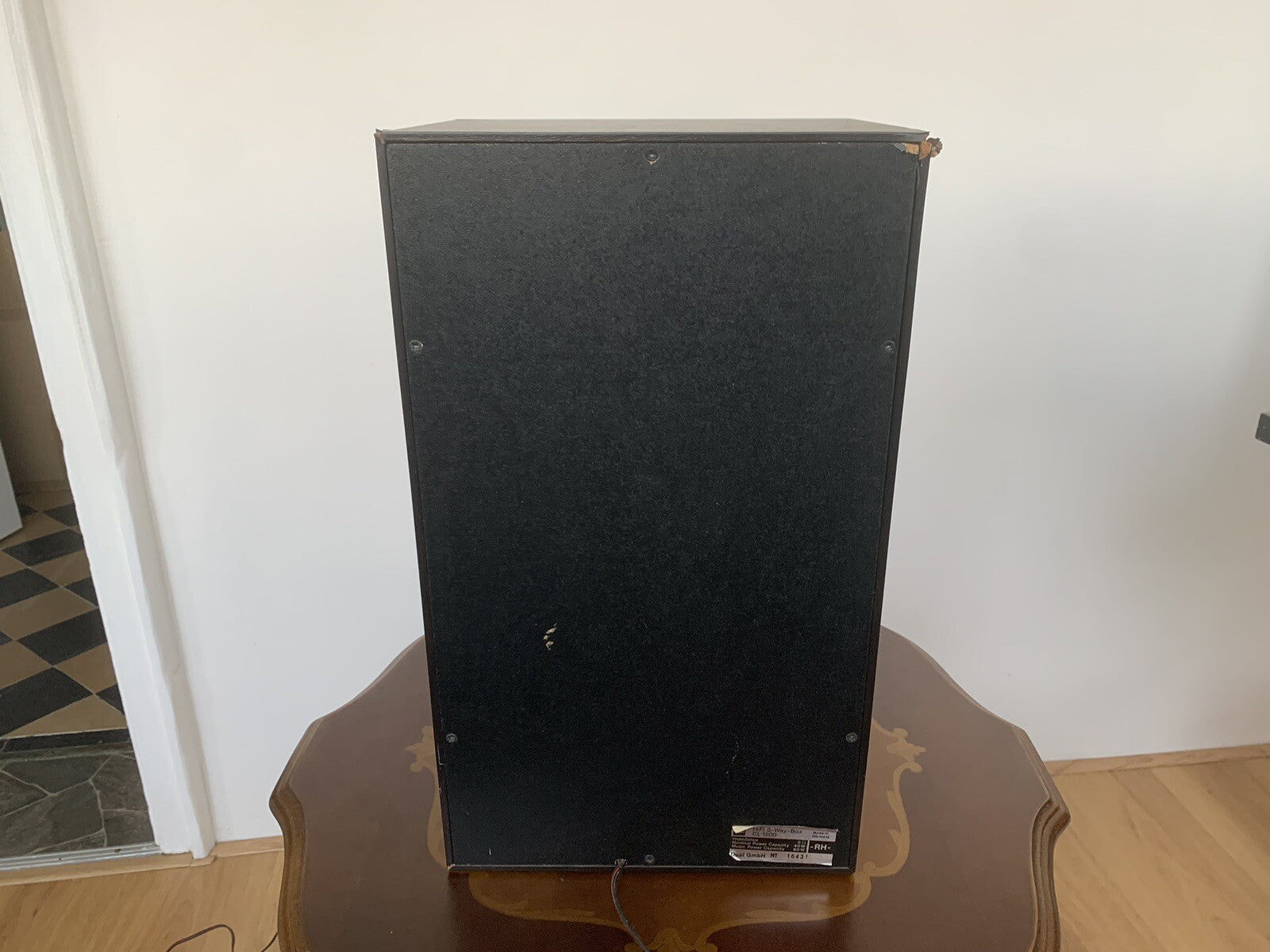 Dual CL 1200 HiFi 3-way -box Lautsprecher Speaker Vintage