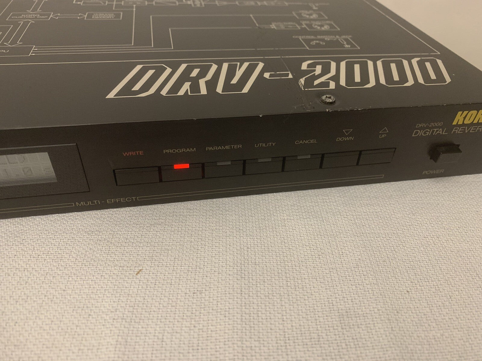 Korg DRV-2000 Digital Reverb Vintage Retro