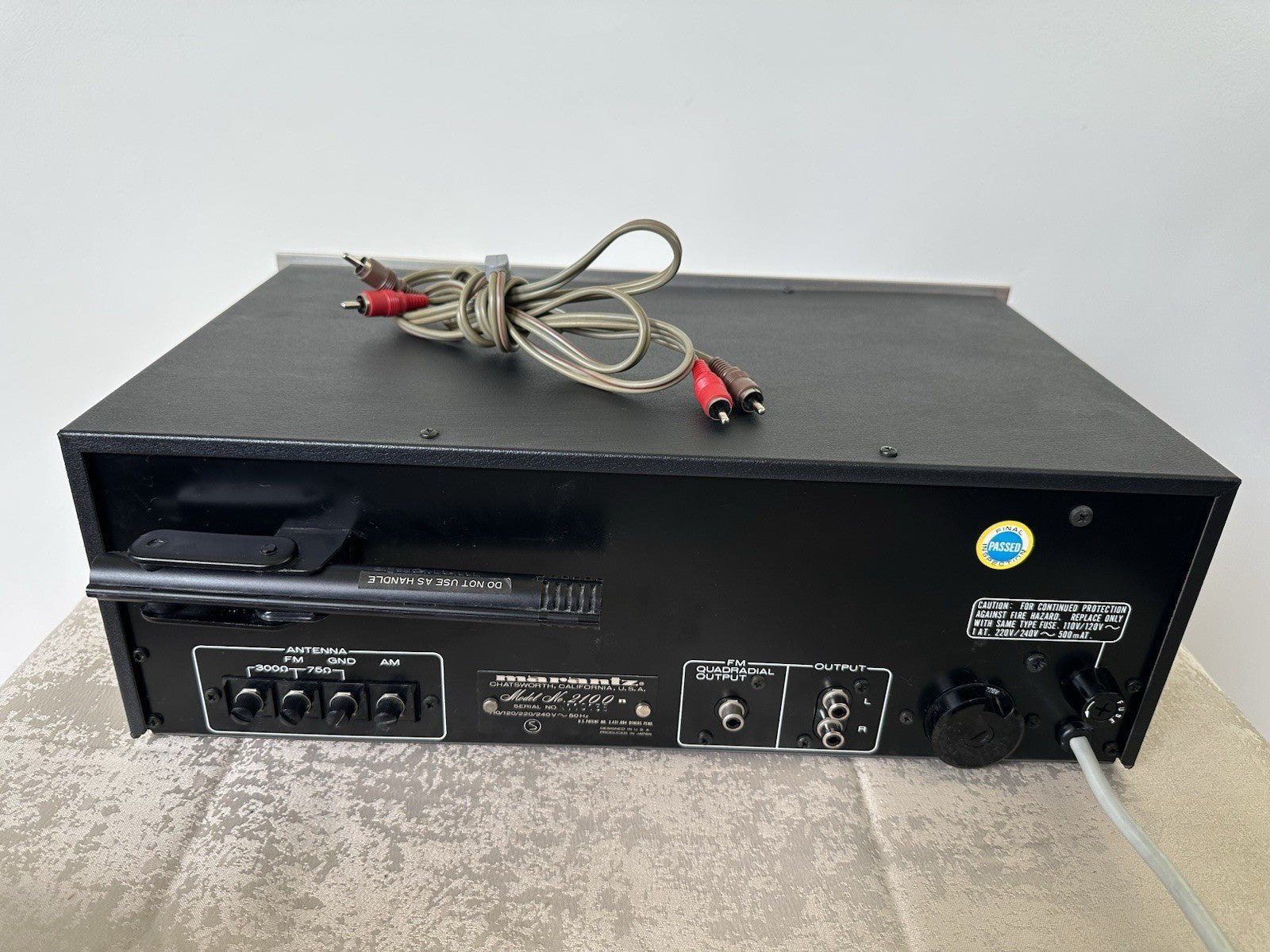 Marantz 2100 Tuner Radio Silber Silver Vintage Retro