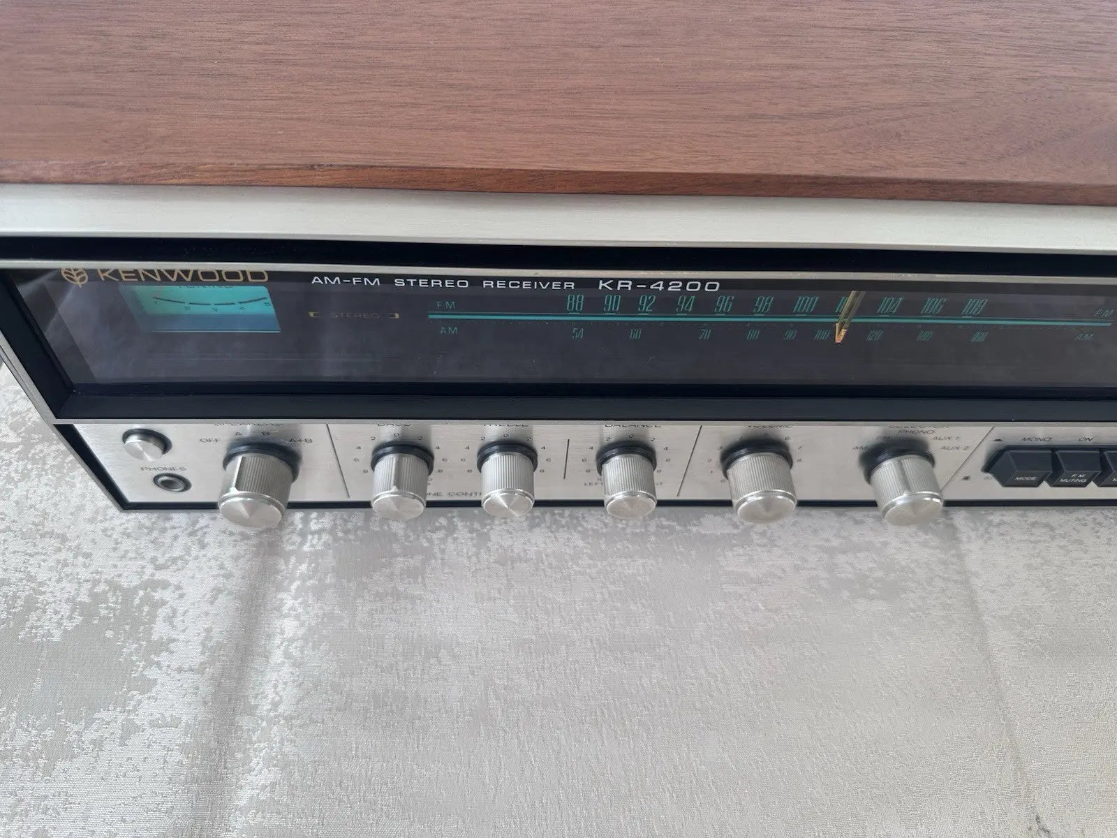 Kenwood KR-4200 Receiver Verstärker Vintage Retro Made In Japan