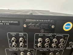 Marantz 1090 Verstärker Amplifier Silber Silver Vintage Retro