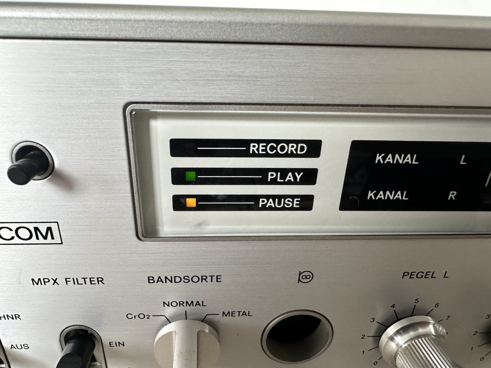 Uher CG 325 Kassettendeck Tape Deck Vintage Retro