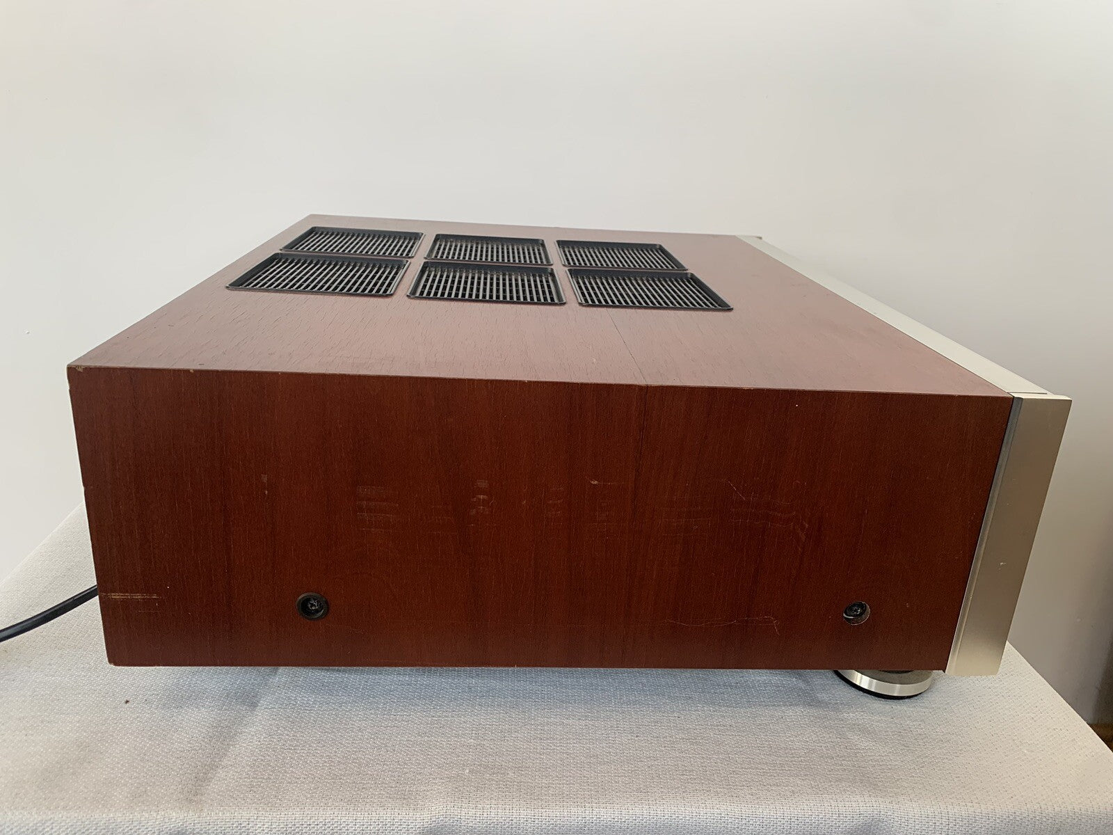 Luxman L-510 Verstärker Amplifier Vintage Retro Woodcase Holzgehäuse