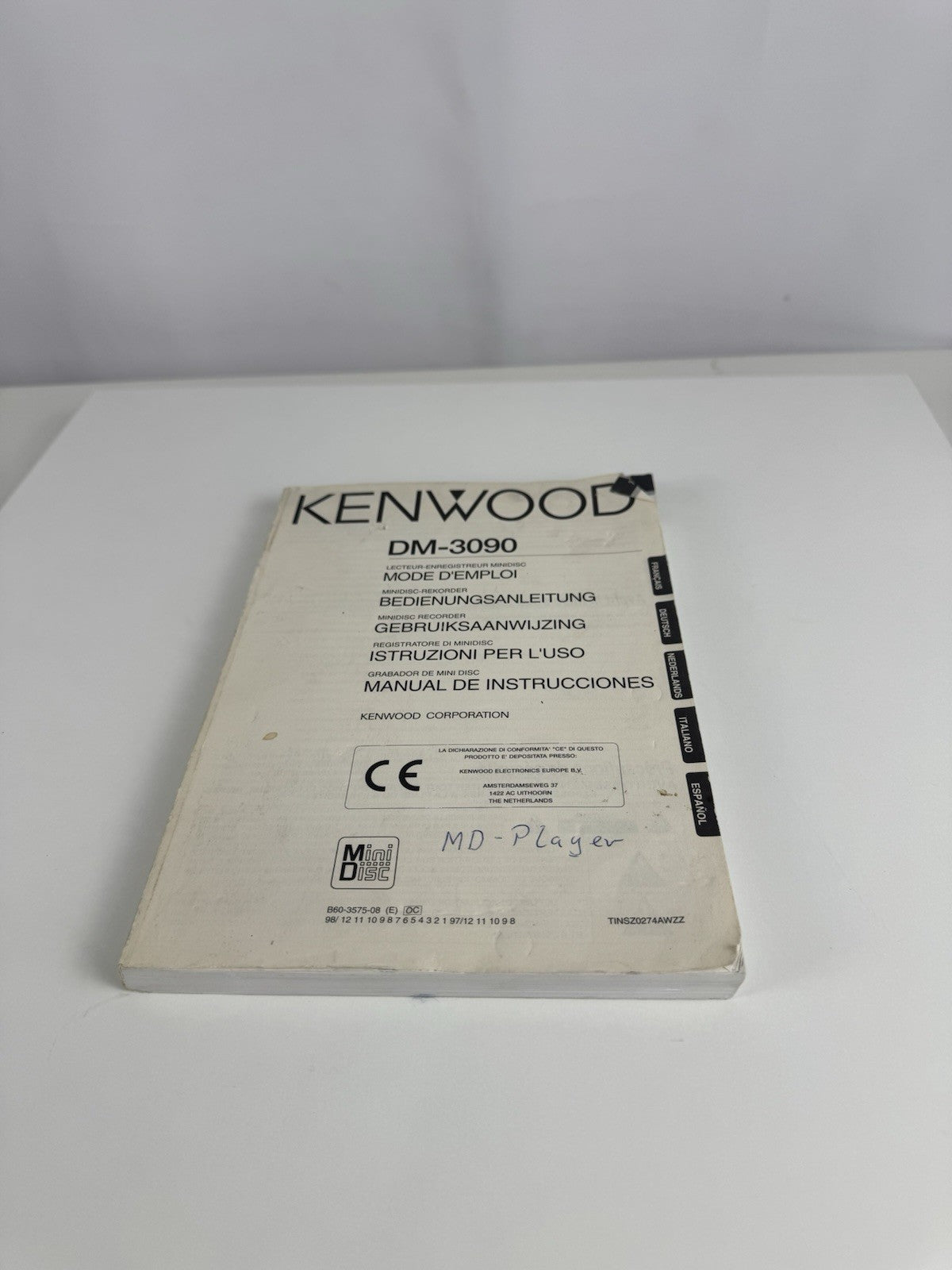 Kenwood DM-3090 MiniDisc Spieler MiniDisc Player