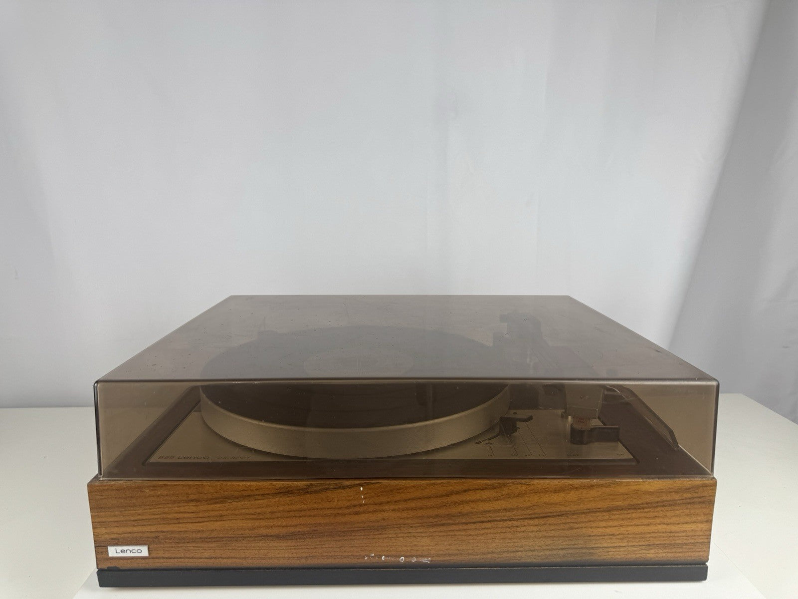 Lenco B55 Plattenspieler Record Player Vintage Retro Made In Switzerland