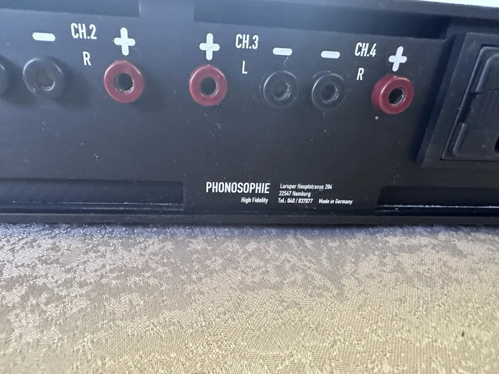 Phonosophie BI-Stage 1 High-End Power Amplifier Endstufe OVP L+R Kanal