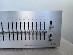 Pioneer SG-9500 EQ Equalizer Vintage Retro Made In Japan Silber Silver