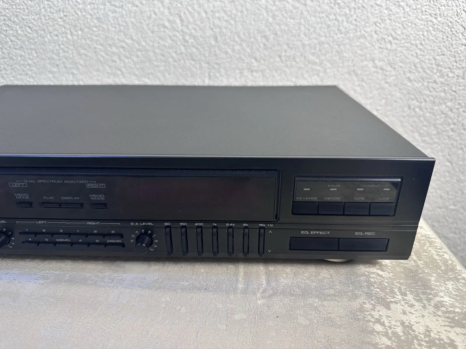 Kenwood GE-5020 Equalizer EQ Schwarz Black Vintage Retro