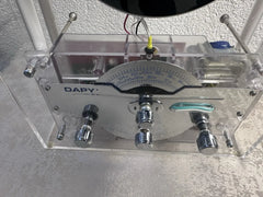 Dapy Neon Tuner Radio Vintage Retro Transparent Made In France