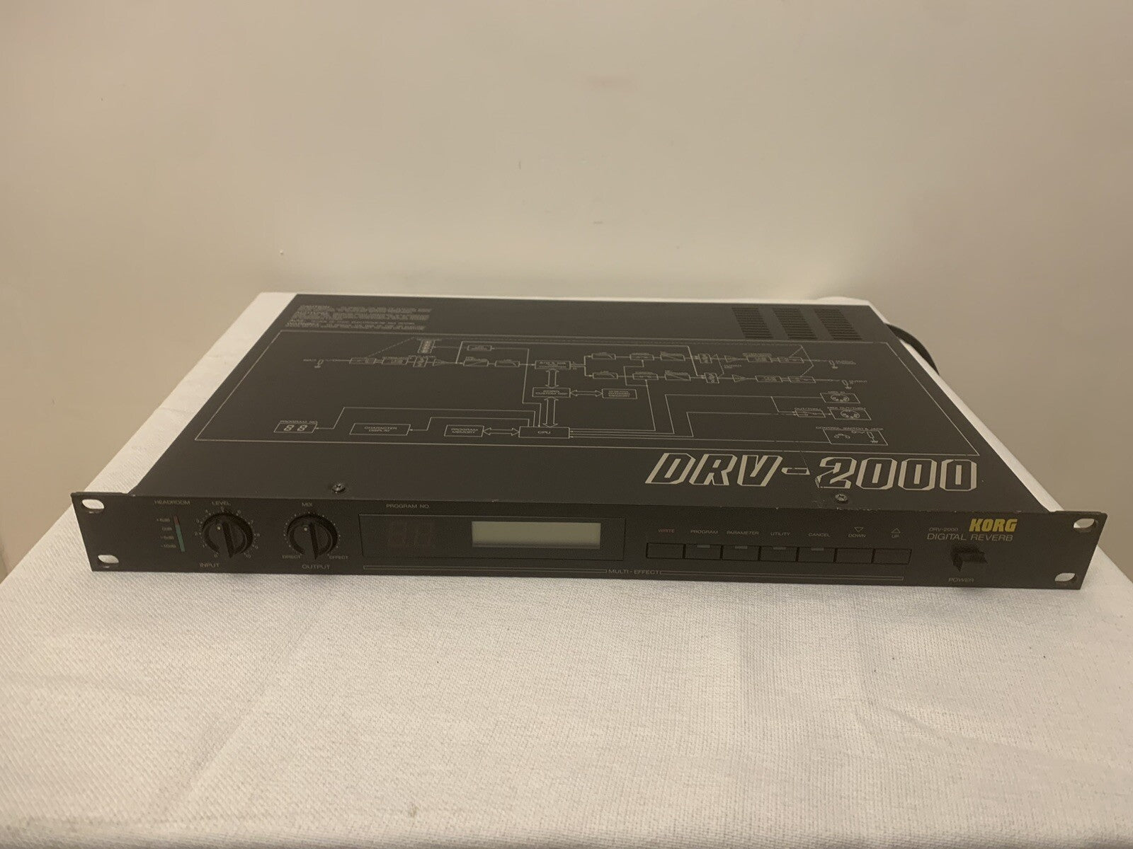 Korg DRV-2000 Digital Reverb Vintage Retro