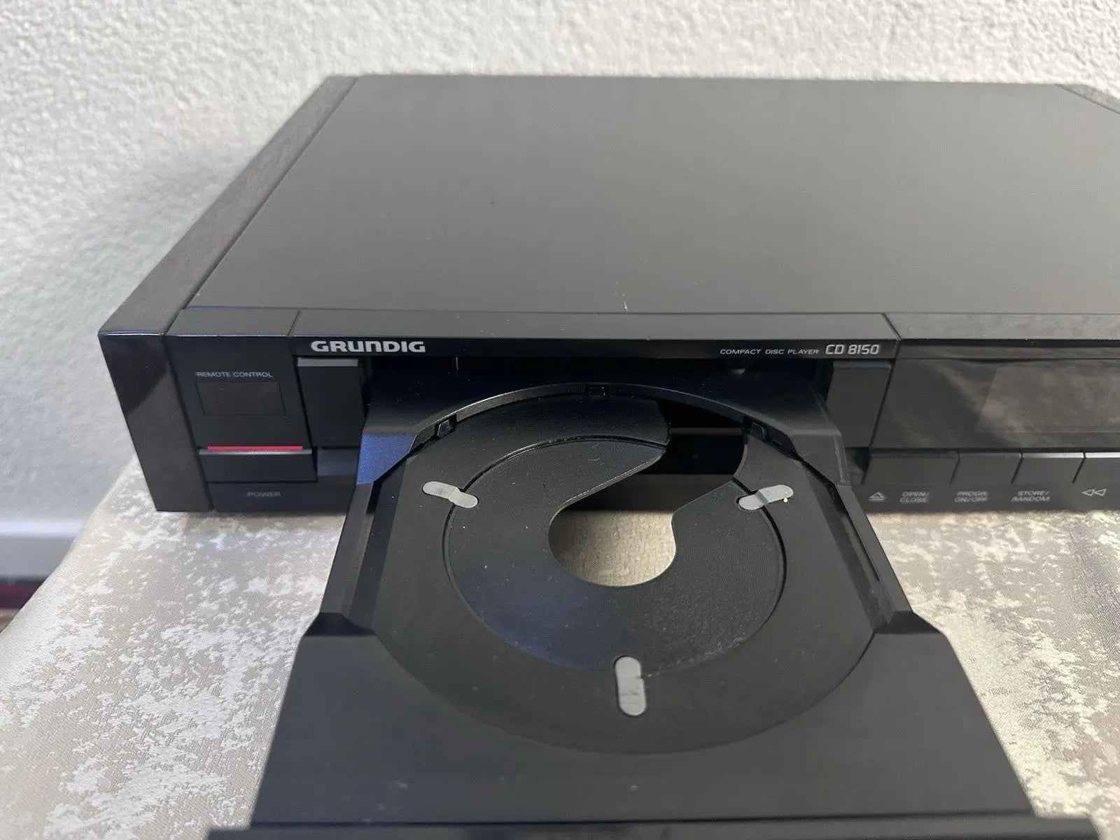 Grundig CD 8150 CD Spieler CD Player Mit Holzwangen Vintage Retro