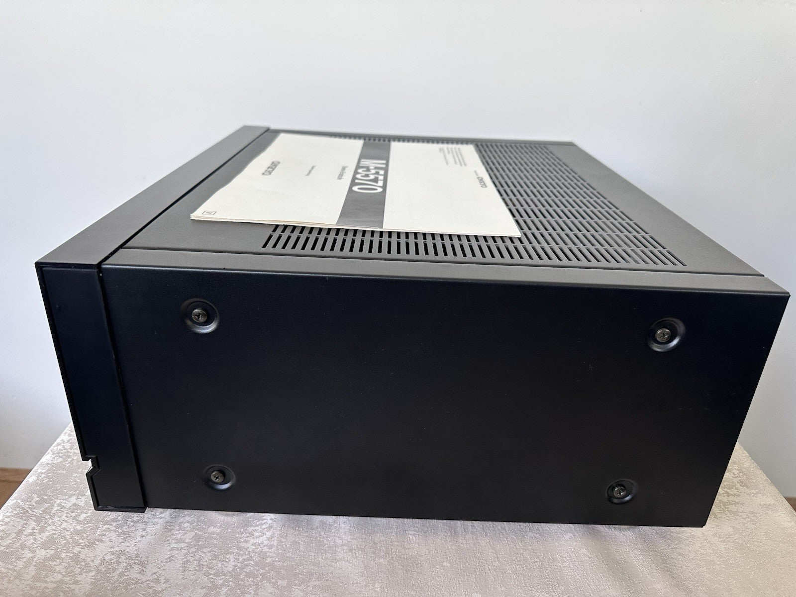 Onkyo M-5570 Endstufe Power Amplifier Vintage Retro Gewartet Serviced