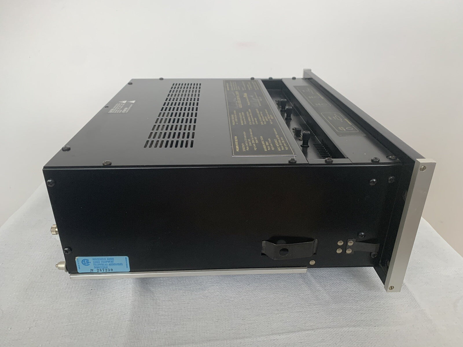 McIntosh C34V High End Vorverstärker Preamplifier Control Schwarz