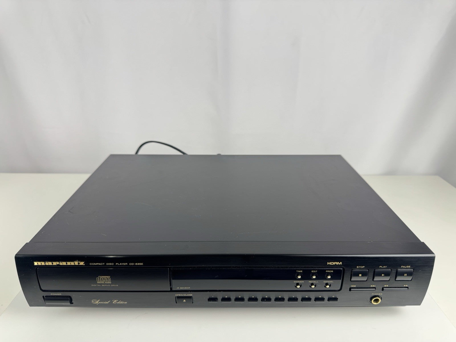 Marantz CD-63SE CD Spieler CD Player Special Edition Schwarz Black