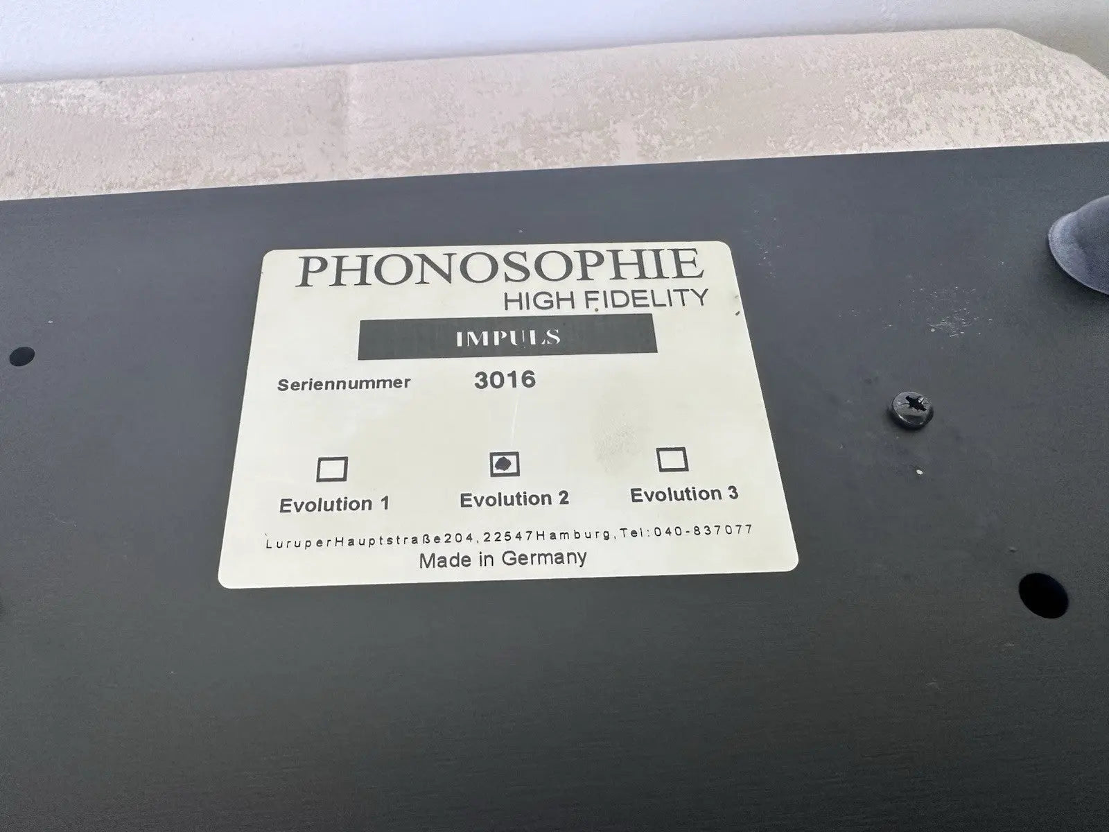 Phonosophie Impuls 2 High End CD Spieler CD Player Mit OVP Etc. Made In Germany