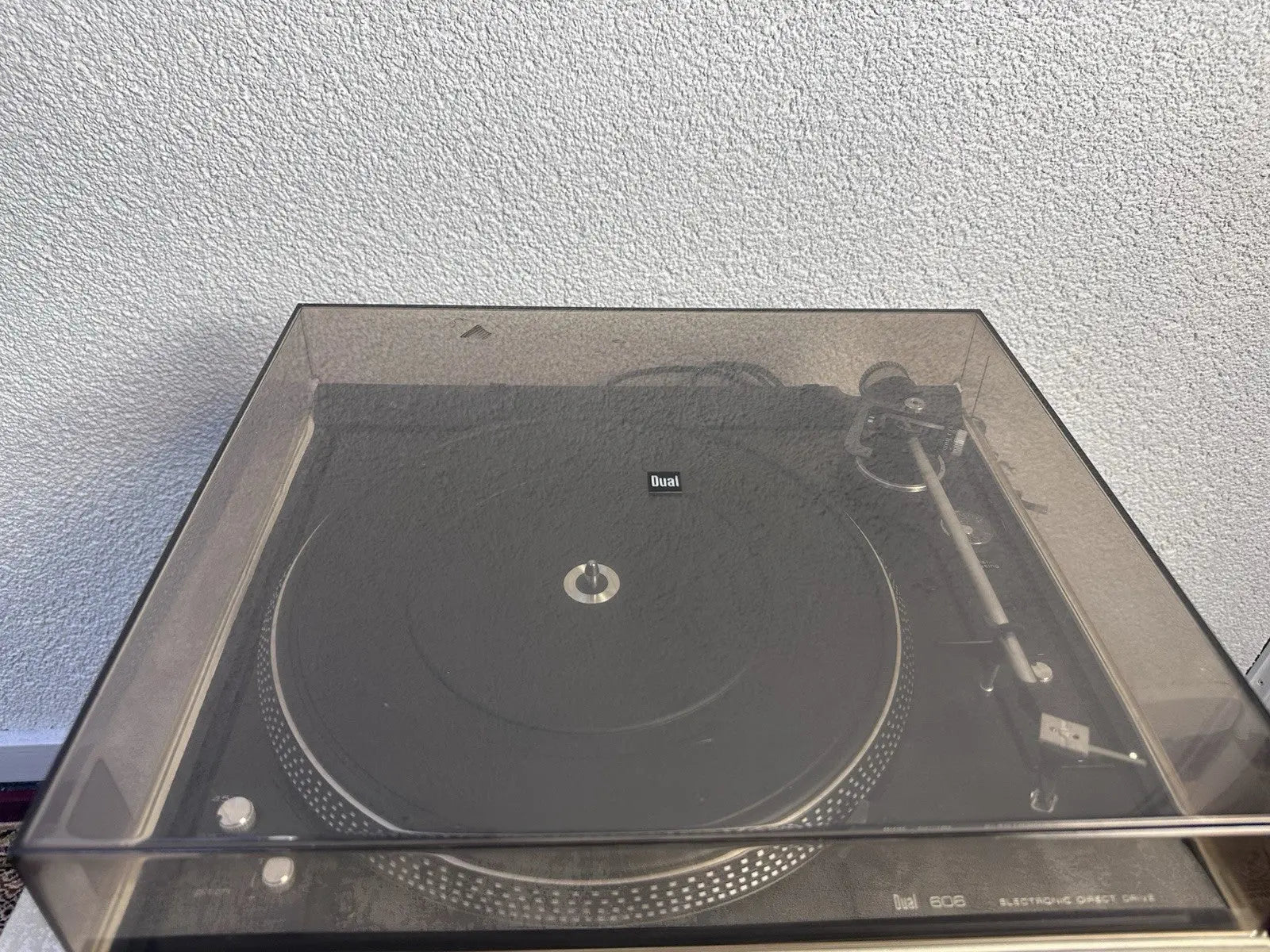 Dual CS 606 Plattenspieler Record Player Direct Drive Vintage Retro