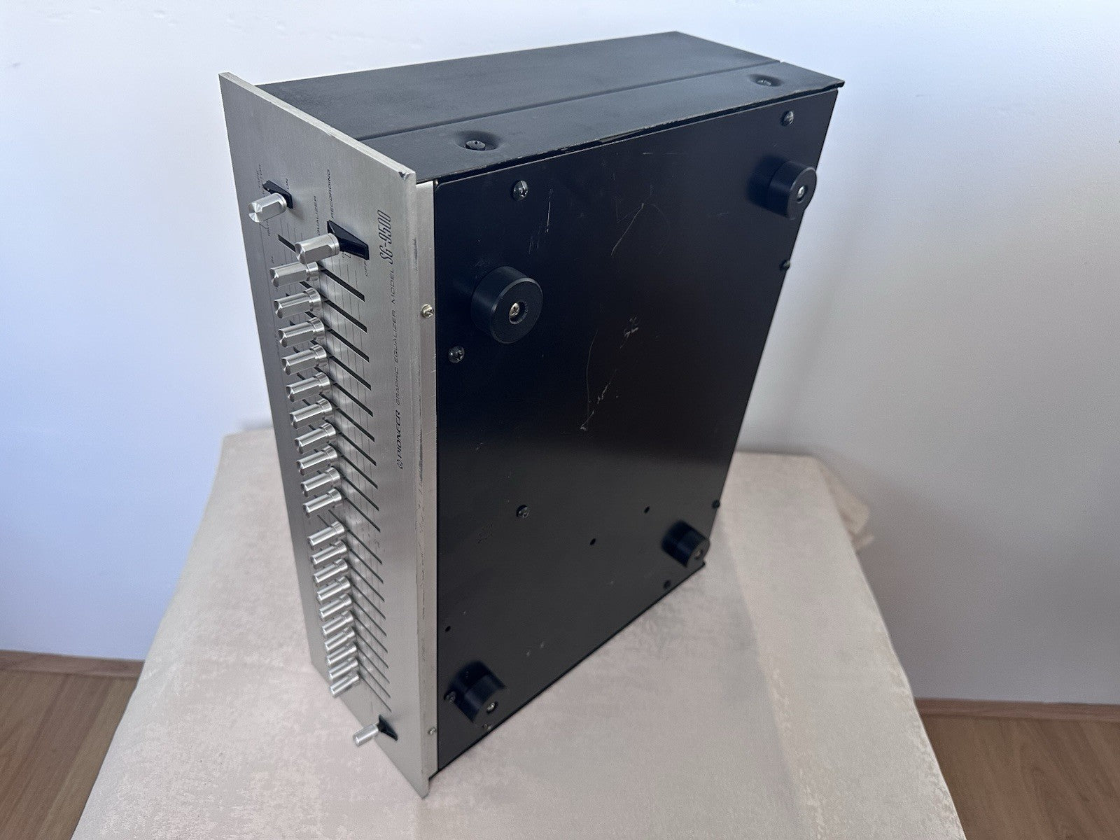 Pioneer SG-9500 EQ Equalizer Vintage Retro Made In Japan Silber Silver