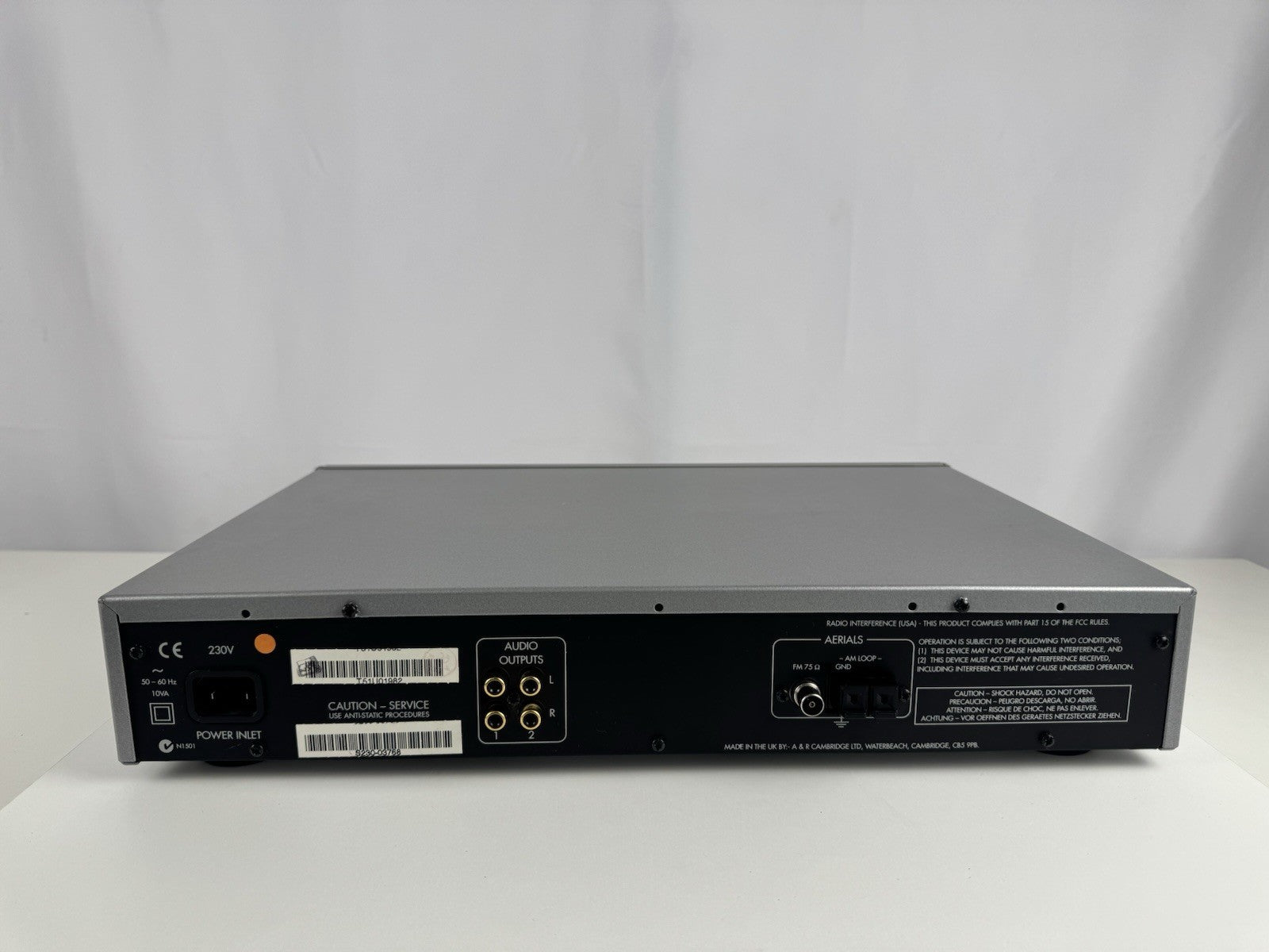 Arcam T51 Tuner Radio Silber Silver