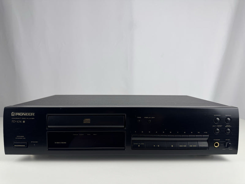 Pioneer PD-104 CD Spieler CD Player Schwarz Black Vintage Retro