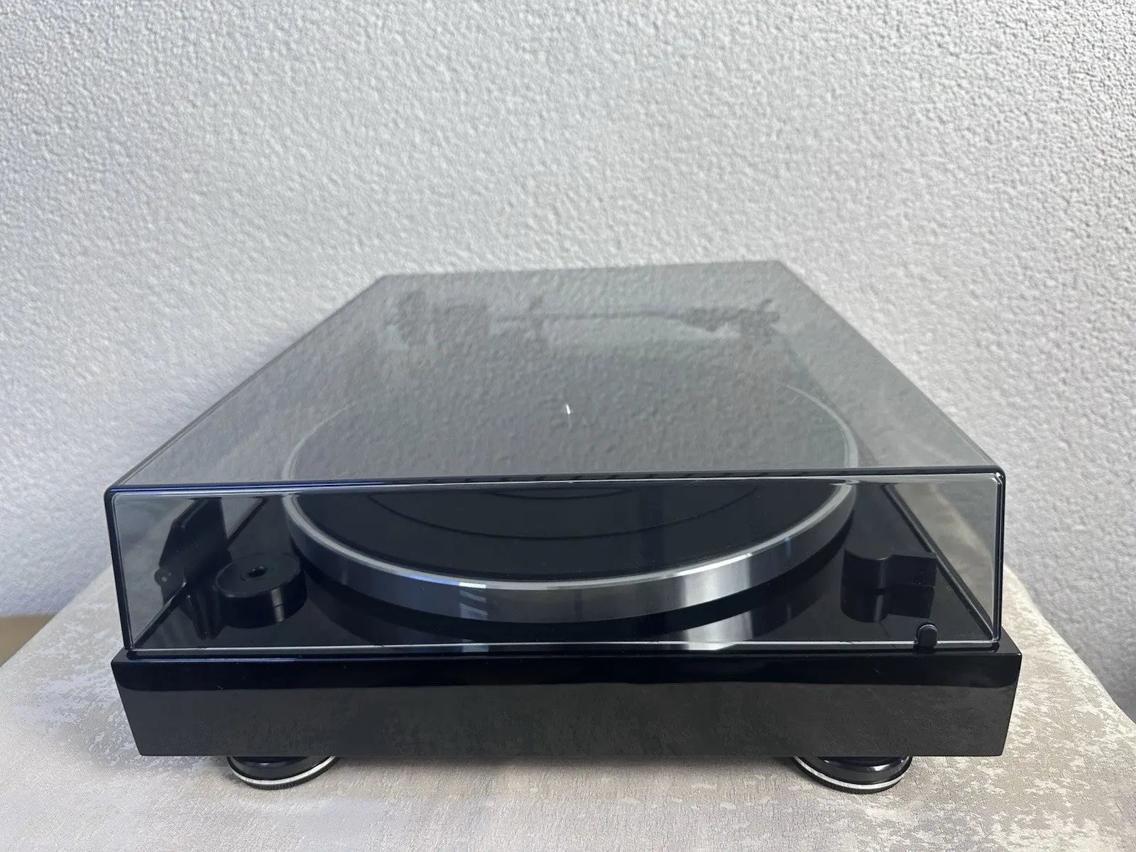 Thorens TD 204 Plattenspieler Record Player Mit Zubehör / OVP Schwarz Black