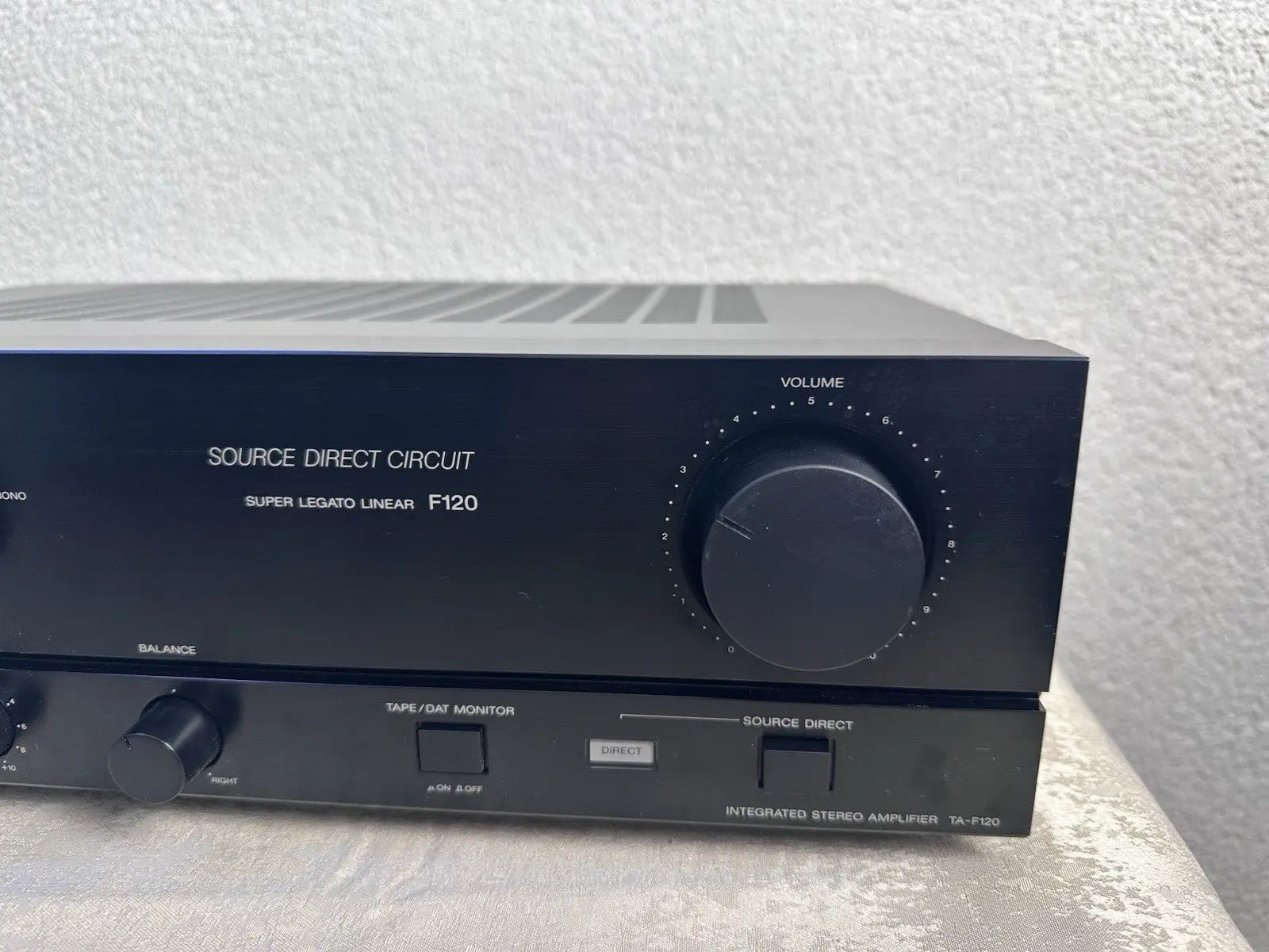 Sony TA-F120A Verstärker Amplifier black Schwarz Vintage Retro