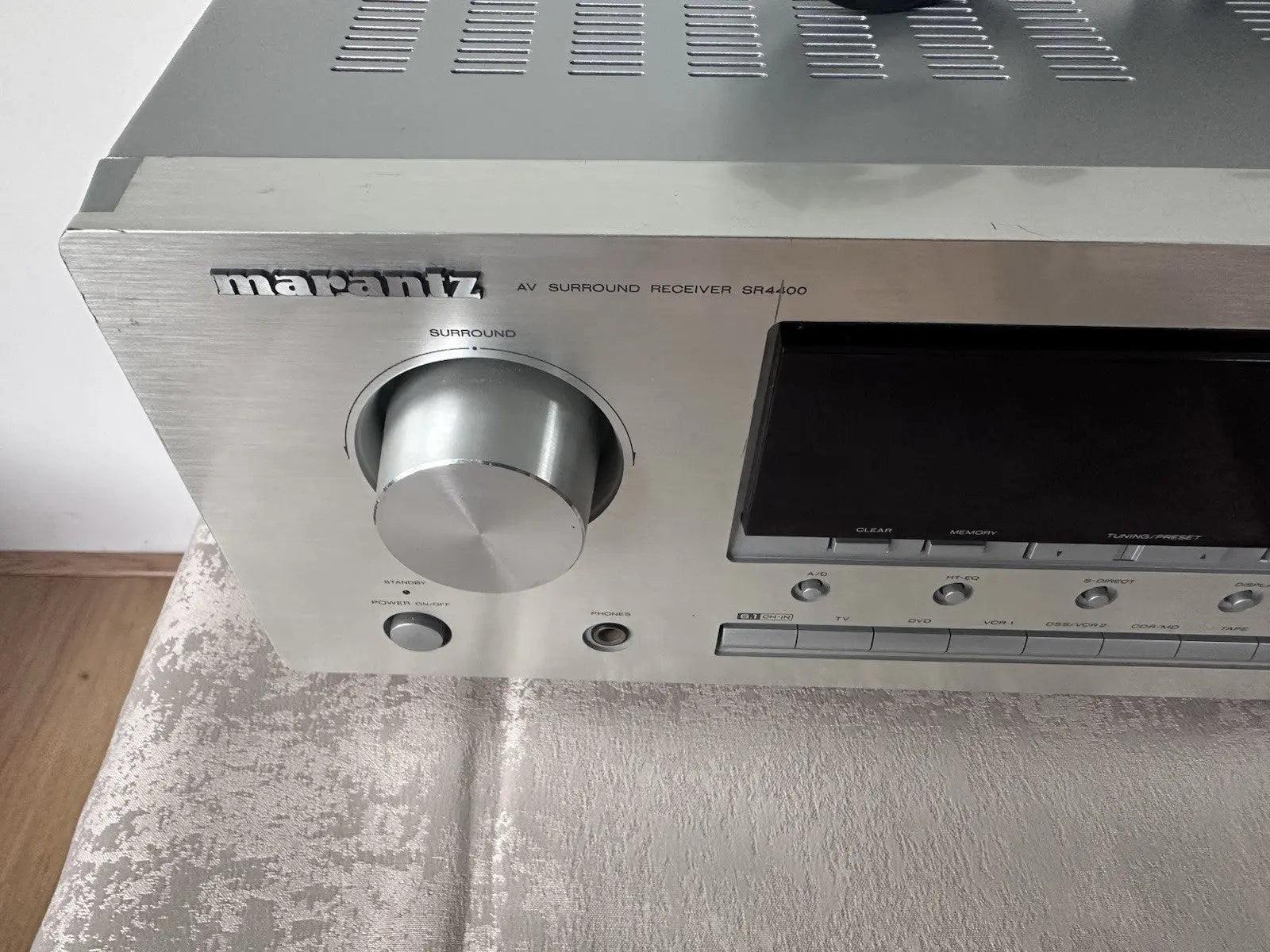 Marantz SR4400 N1S Heimkino Receiver Home Cinema Receiver Silber Silver