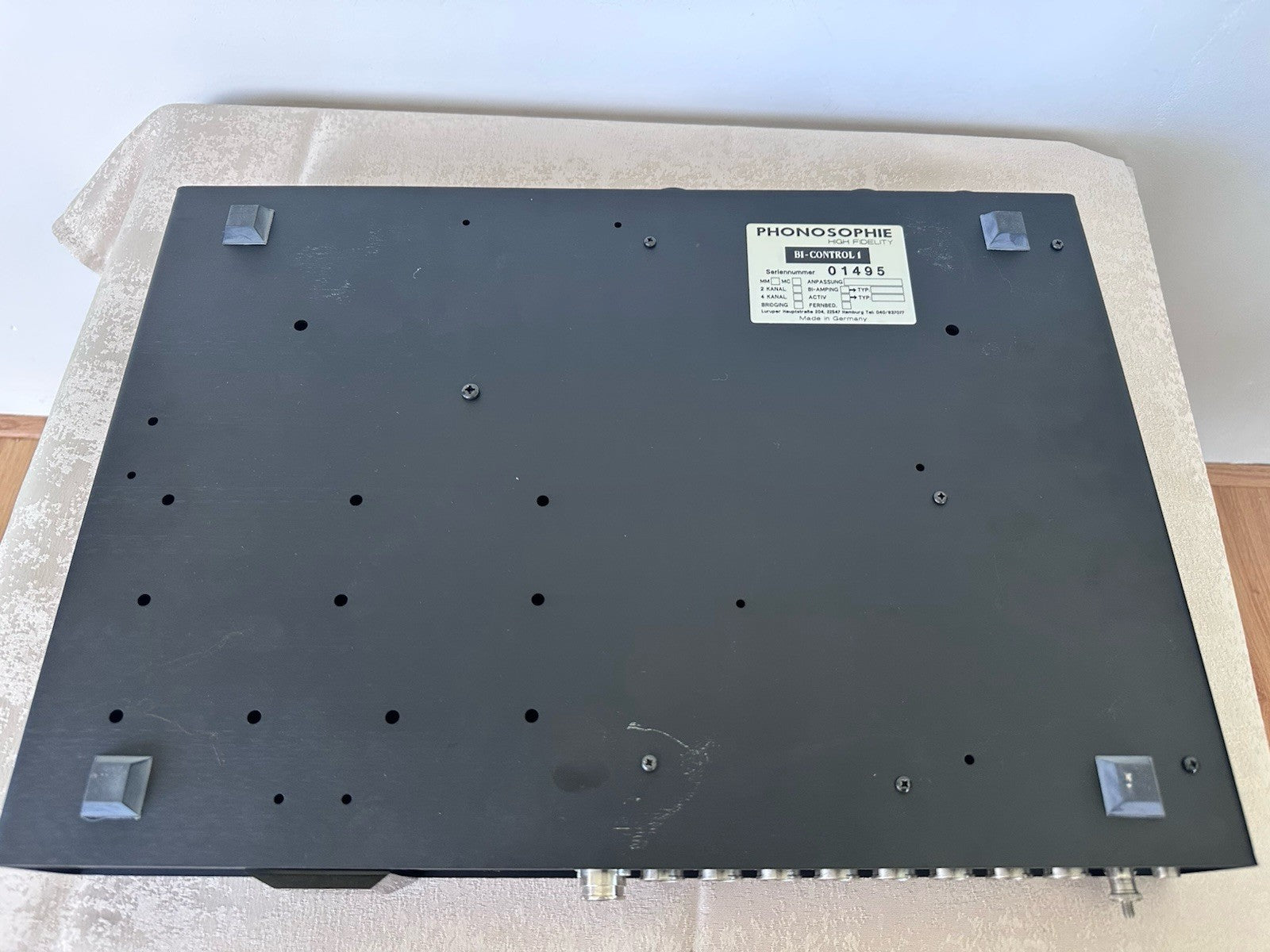Phonosophie BI-Control 1 High End Vorverstärker Pre Amp Mit OVP FB Etc.
