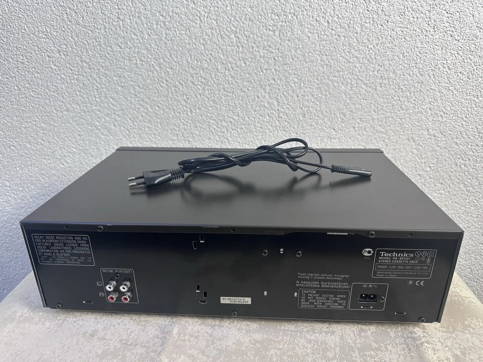 Technics RS-BX501 Kassettendeck Tape Deck Vintage Retro